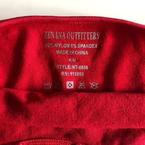 Red Crisscross Bralette  - Picture 3 of 3